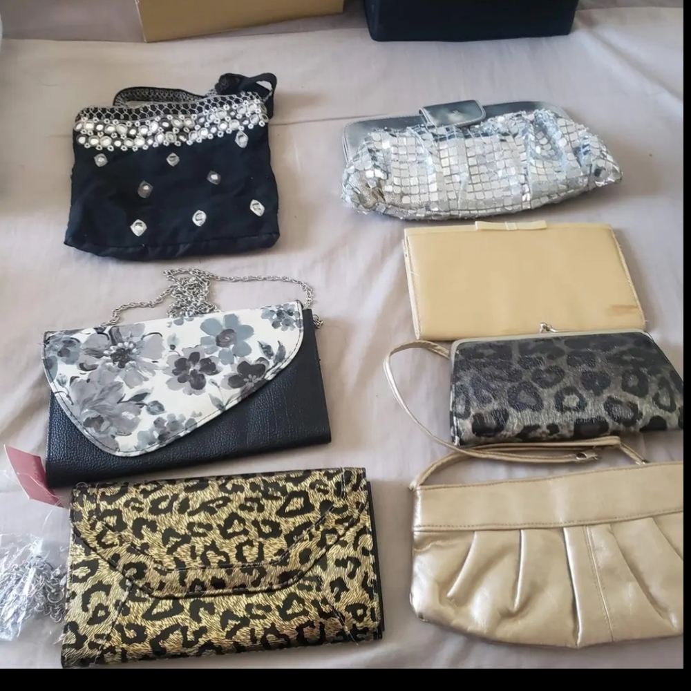 Clutches a variety some are new
